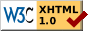 w3c xhtml 1